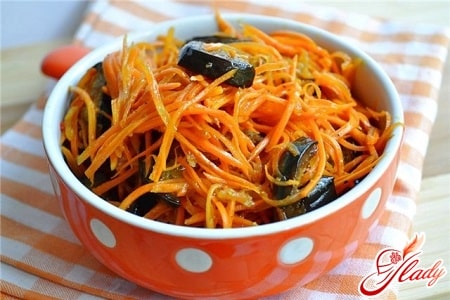 морковь по - корейски с добавками