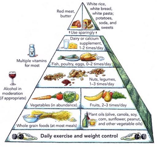 Пирамида здорового питания